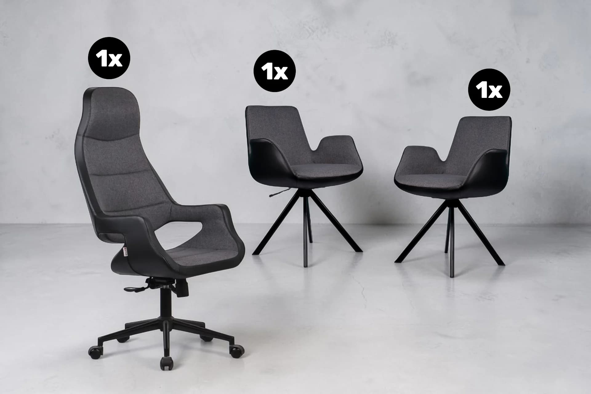 Livinya Cabrio-Dora Ofis Koltuğu Takımı